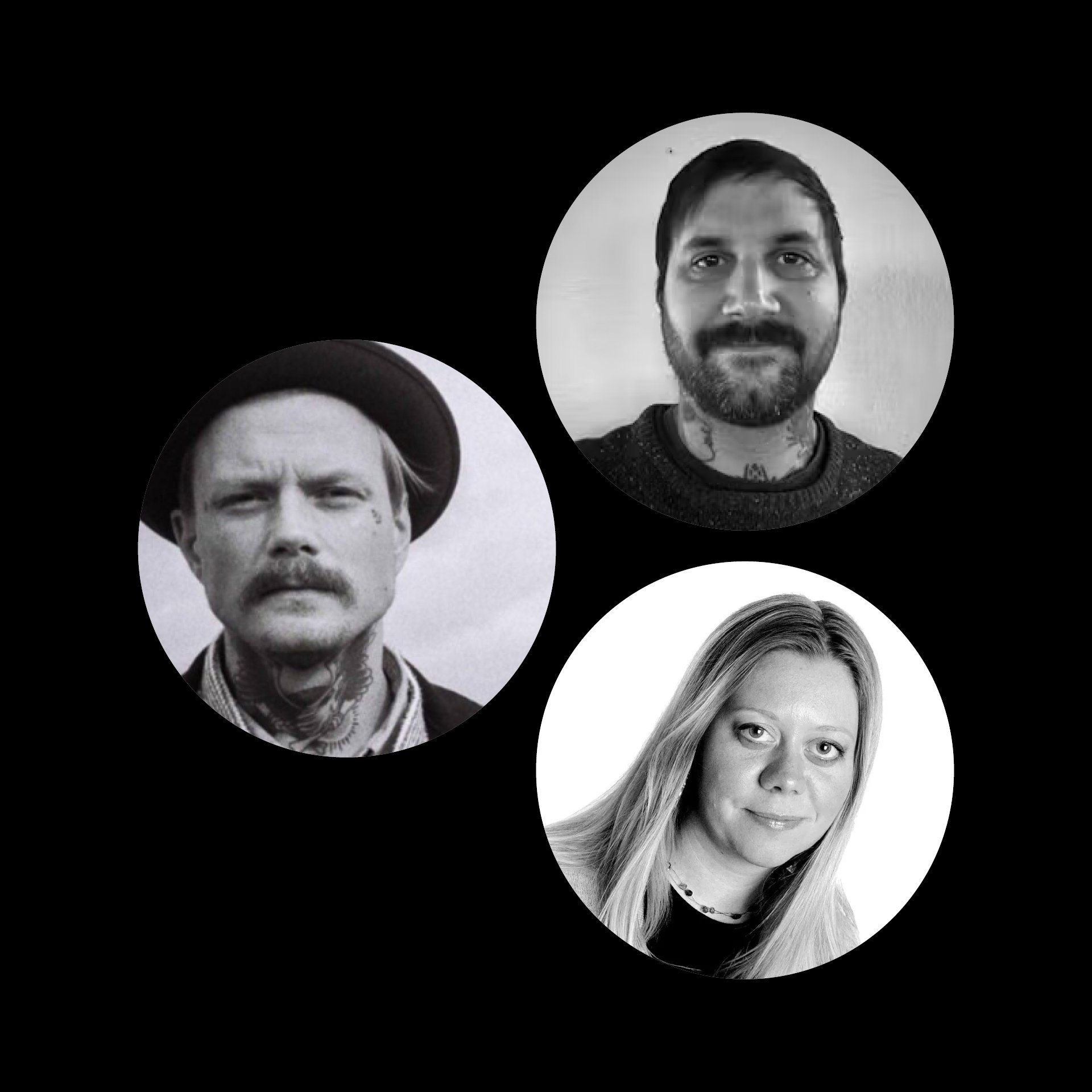 Bilde av Tommye Svela, Marvin Nygaard og Kine Hult